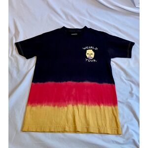 OFWGKTA Odd Future Germany Tie Dye Graphic T Shirt "Wearld Tour" Men's S